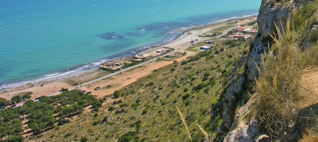 Mediterranean Beach Apartment 180º Sea & Island Views Santa Pola Exterior foto