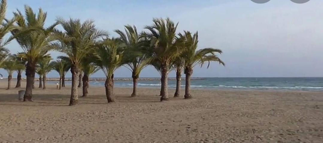 Mediterranean Beach Apartment 180º Sea & Island Views Santa Pola Exterior foto