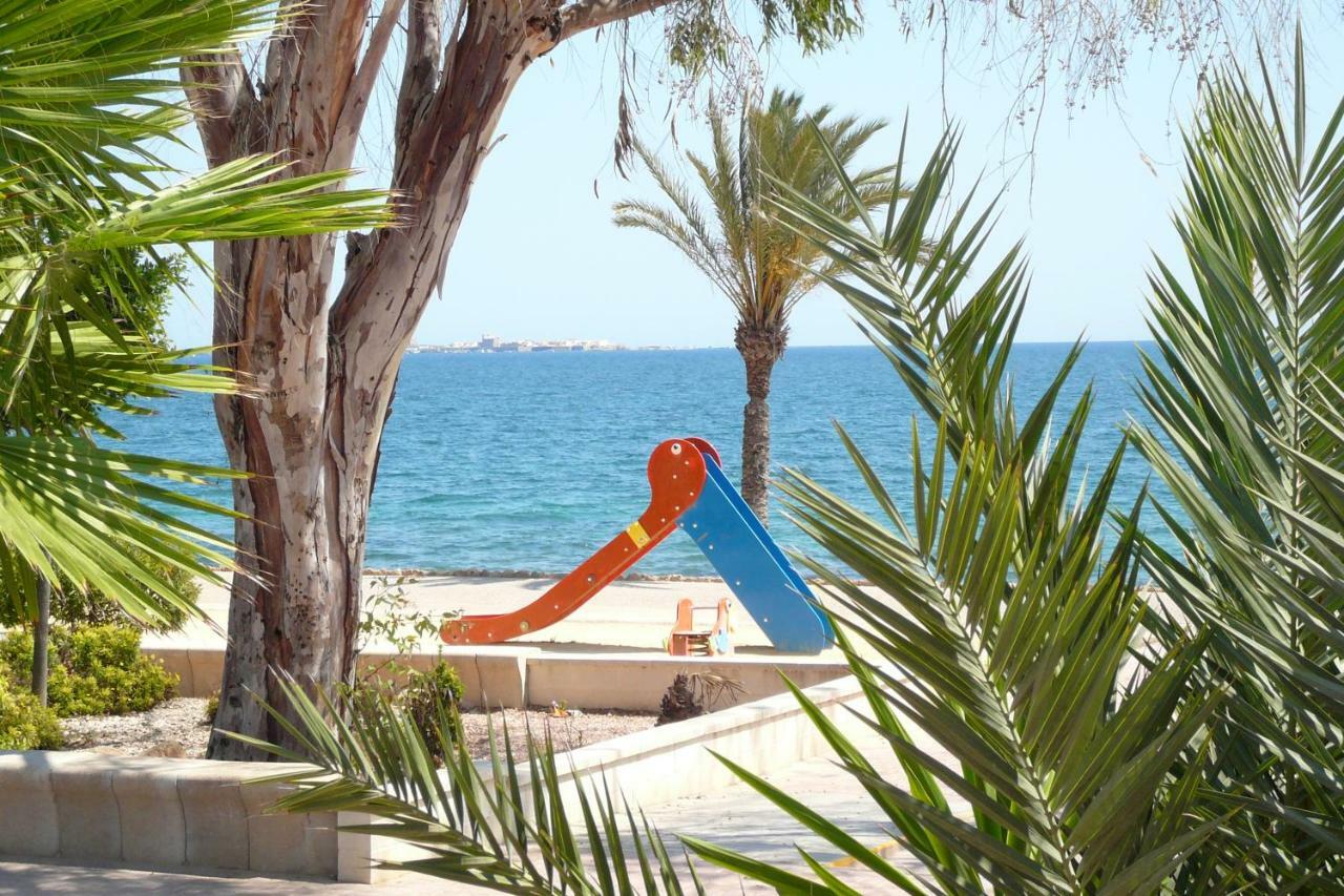 Mediterranean Beach Apartment 180º Sea & Island Views Santa Pola Exterior foto